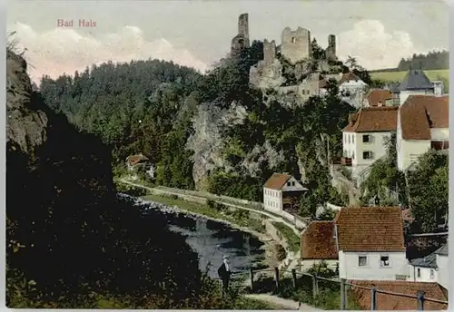 Bad Hals Bad Hals  ungelaufen ca. 1920 / Tschechische Republik /Tschechische Republik