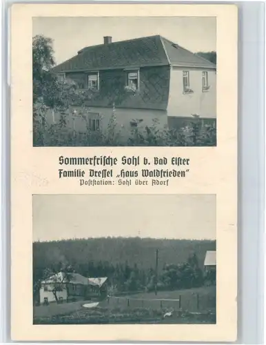 Sohl Sohl Haus Waldfrieden * /  /