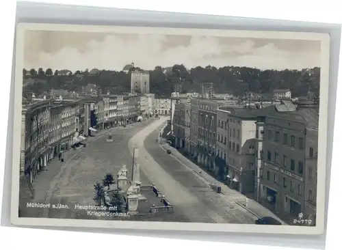 Muehldorf Hauptstrasse Krieger Denkmal *