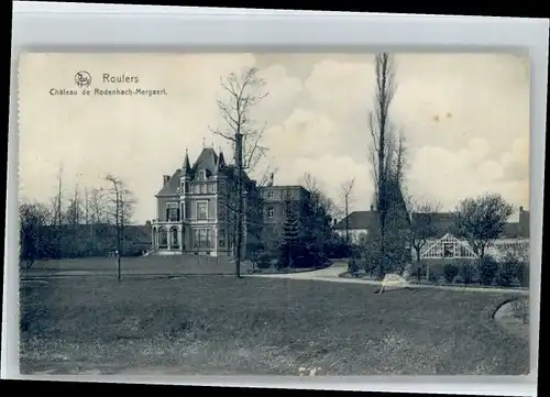 Roulers Roulers Chateau Rodenbach-Mergaert x /  /