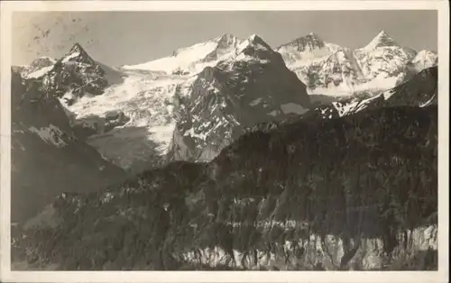 Bruenig Bruenig Haslibergstrasse Wetterhorn Dossenhoen Eosenlauigletscher x /  /