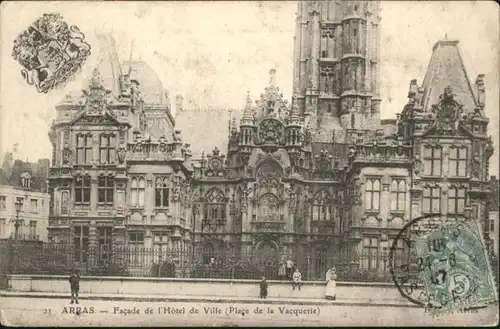 Arras Place Vacquerie Hotel de Ville x