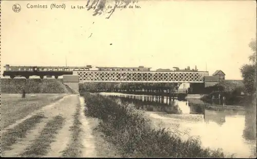 Comines Lys Pont Chemin Fer x