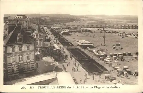 Trouville Reine Plages Jardin *