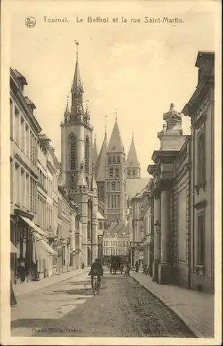 Tournai Beffroi Rue Saint-Martin x