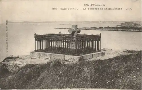 Saint-Malo Saint-Malo Cote d'Emeraude Le Tombeau de Chateaubriand * /  /