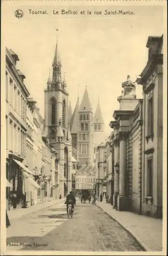 Tournai Beffroi Rue Saint Martin *