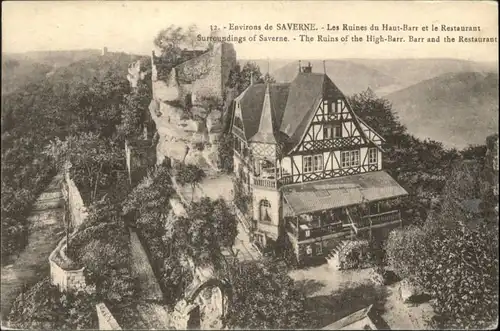 Saverne Ruines Haut Barr Restaurant Surroundings Saverne x