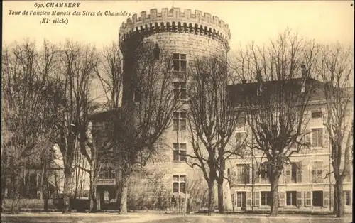 Chambery Tour de l'ancien Manoir des Sires de Chambery *