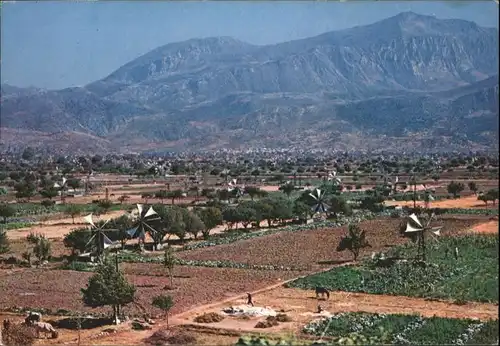 Crete Crete Kreta Plateau Lassithi Hochflaeche Muehle x / Griechenland /Griechenland