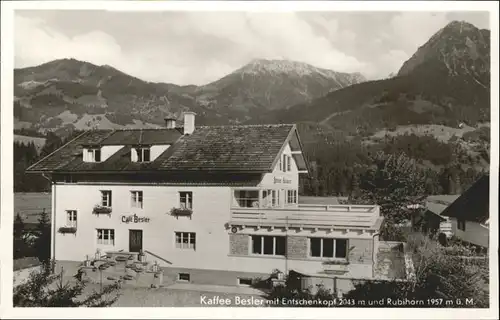 Langenwang Cafe Besler Entschenkopf Rubihorn *