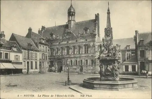 Noyon Place Hotel de Ville x