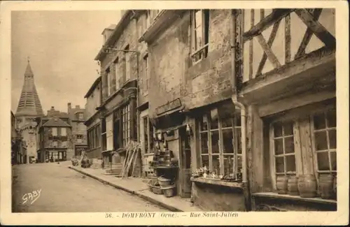 Domfront Orne Rue Saint-Julien x