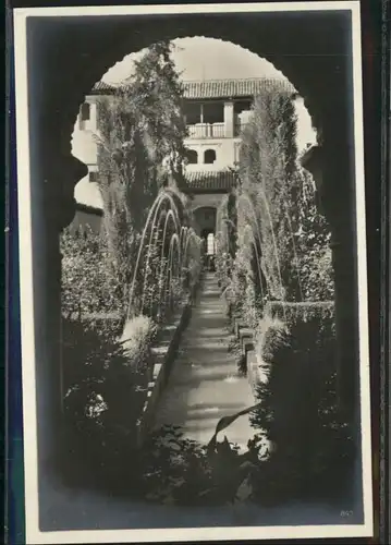 Granada Generalife Patio Acequia *