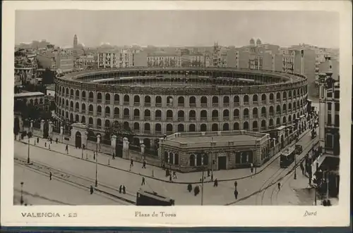 Valencia Strassenbahn Plaza Toros *