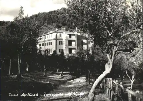 Terme Apollinari Terme Apollinari Passeggiata nell Oliveto * / Italien /Italien