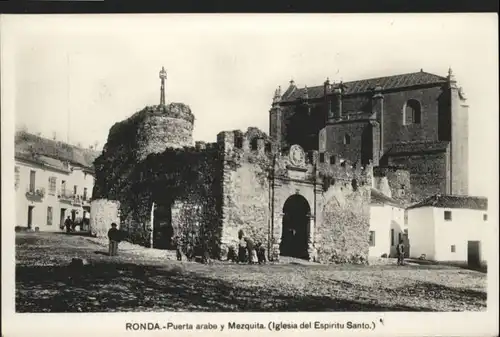 Ronda Puerta Arabe y Mezquita Iglesia Espititu Santo *