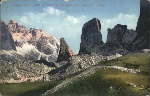 Tofana Cinque Torri Ampezzo Tirol x