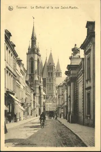 Tournai Beffroi Rue Saint-Martin *