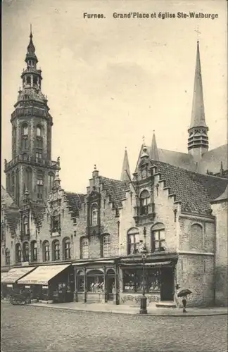 Furnes Grand Place Eglise Ste. Walburge *