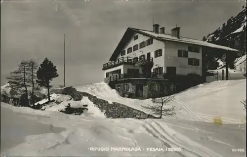 Fedaia Rifugio Marmolada Sued Tirol *