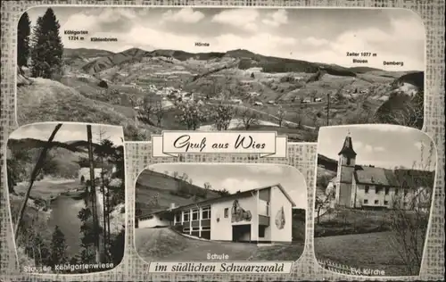 Wies Stausee Koehlgartenwiese Schule Kirche *