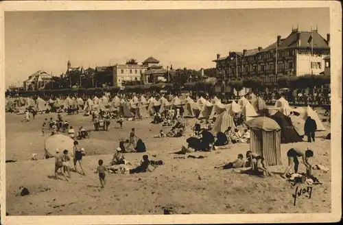 AK / Ansichtskarte Arcachon la plage *