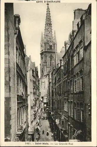 AK / Ansichtskarte Saint-Malo la Grande-Rue *