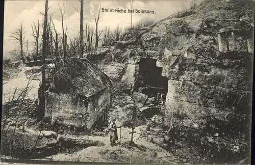 AK / Ansichtskarte Soissons Steinbruch *