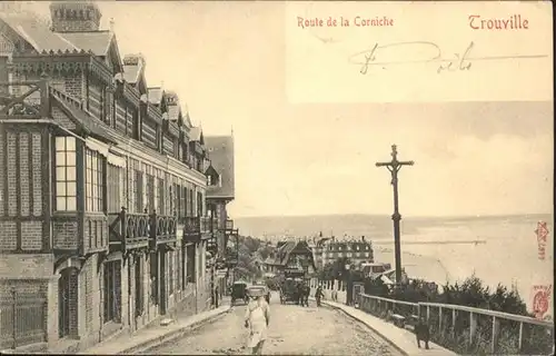 AK / Ansichtskarte Trouville Route Corniche x