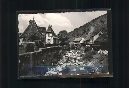 Kaysersberg Chapelle Oberhof et la Weiss *