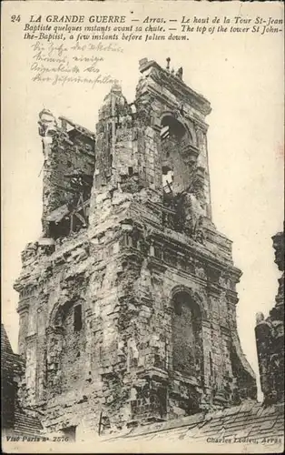 Arras Le haut de la Tour St-Jean /  /