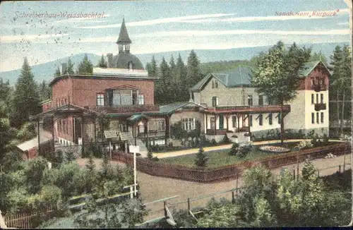 AK / Ansichtskarte Schreiberhau-Weissbachtal  Sanatorium Kurpark /  /