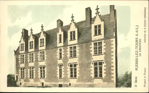 AK / Ansichtskarte Plessis-Lez-Tours Chateau /  /