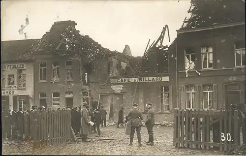 AK / Ansichtskarte wx53335 Verny Moselle Cafe Billard Kategorie. Frankreich Alte Ansichtskarten