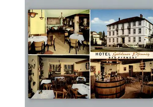 Bad Pyrmont Hotel - Restaurant - Cafe Gueldener Pfennig /  /