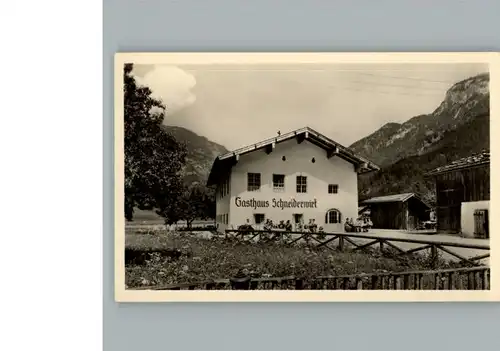 Bad Reichenhall Gasthaus Schneider /  /