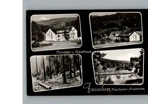 Thierbach Gasthaus Pension Faunken /  /