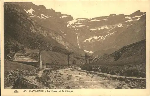 Gavarnie Gave Cirque Kat. Gavarnie