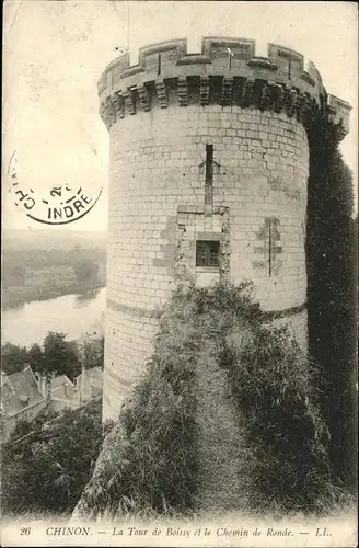 AK / Ansichtskarte Chinon Chemin Ronde Kat. Chinon