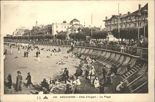 Arcachon Plage Kat. Arcachon