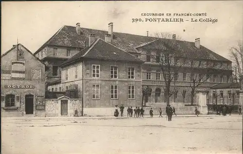 Pontarlier College Kat. Pontarlier