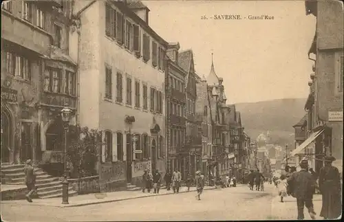 Saverne Grand Rue Kat. Saverne