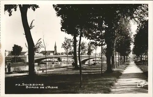 Soissons Bords de l Aisne Kat. Soissons