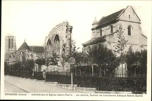 Soissons Cathedrale Eglise Saint-Pierre Kat. Soissons