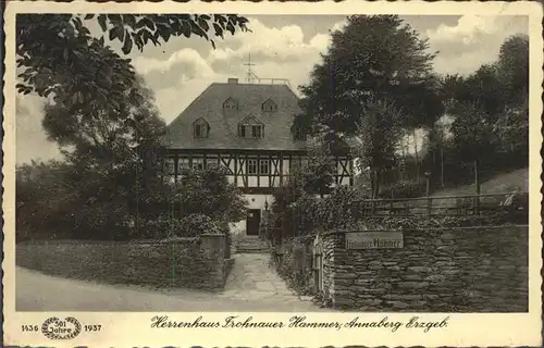 Frohnau Herrenhaus Annaberg Erzgeb. Kat. Annaberg