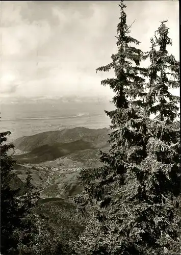 Belchen Mit Blick auf Schoenau Kat. Deutschland