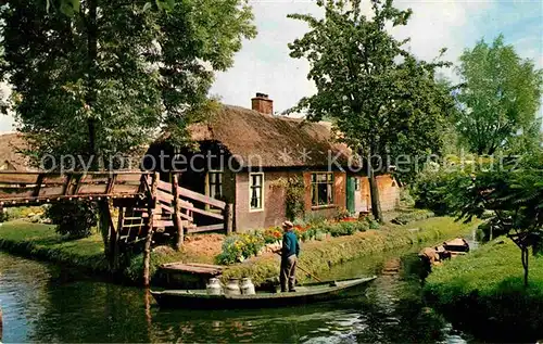 AK / Ansichtskarte Giethoorn Hotel De Waterlelie Kat. Steenwijkerland