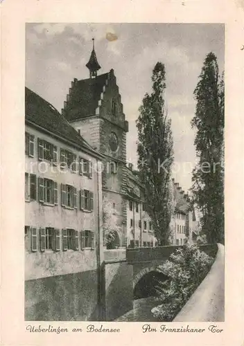 ueberlingen Bodensee Franziskaner Tor Kat. ueberlingen