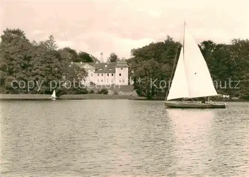 Karnzow VdN Kurheim Ernst Thaelmann See Segelboot Kat. Karnzow Kyritz